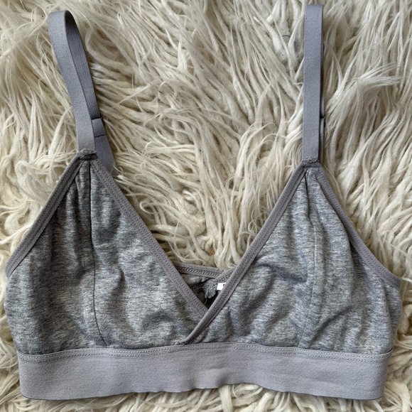 Richer Poorer Heather Grey Classic Bralette S - Picture 2 of 6